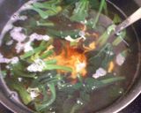 「ぺっちんさんのホウレン草」でにゅうめん作り方1写真