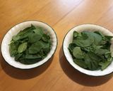 たった3分＊ホウレンソウの彩りサラダ作り方1写真