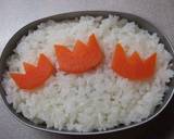 カレー入り☆自由に♪お絵描き弁当作り方4写真