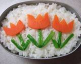 カレー入り☆自由に♪お絵描き弁当作り方5写真
