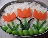 カレー入り☆自由に♪お絵描き弁当作り方6写真