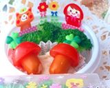 ラッピングパン 赤ずきんちゃん 秋弁当作り方6写真