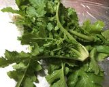 レンジで簡単！大根葉のおひたし作り方1写真