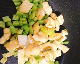 お手軽！常備菜☆大根菜と油揚げ炒め☆作り方3写真