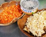 節約でヘルシー‼切り干し大根とツナの春巻作り方1写真