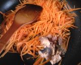 さば水煮缶のにんじんしりしり作り方3写真