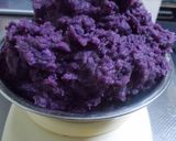 紫芋のペースト～紫芋のスイートポテト風♡作り方2写真