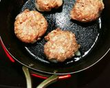 とろろ昆布で豚ハンバーグ作り方4写真