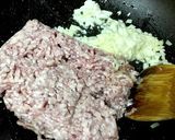 ヘチマのミートソースパスタ作り方2写真