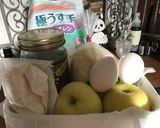 【ずぼら】りんごとおからのパウンドケーキ作り方1写真