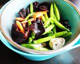 金針菜と甲イカの中華塩炒め作り方8写真