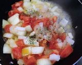 海老・イカ・トマト、紅茶いりアヒージョ作り方4写真