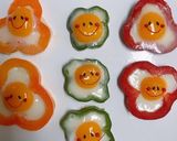 お弁当に☆ニコニコうずらピーマン作り方8写真
