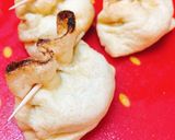 低糖質＊モチモチ巾着風の大豆餡＊作り方5写真