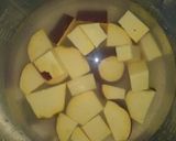 鶏肉とさつまいもの天つゆ煮作り方1写真