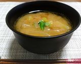 じゃがバターの お味噌汁作り方4写真