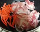 アスパラ主役の肉炒め　低温調理作り方4写真