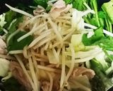 アスパラ主役の肉炒め　低温調理作り方5写真