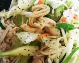 アスパラ主役の肉炒め　低温調理作り方6写真