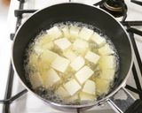 白だし豆腐の卵とじ。～風邪の時などにも～作り方3写真