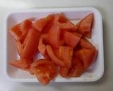 トマト×紅茶の中華風お粥作り方4写真
