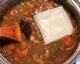 いつものカレーに味噌とチーズ作り方2写真