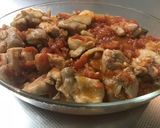 鶏肉とカボチャのトマトグリエ作り方8写真