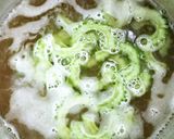 ほろ苦い旨み！ゴーヤかけ蕎麦作り方3写真