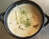 キノコとたまねぎのクリームスープ作り方8写真