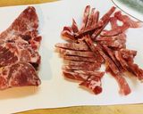 新生姜と豚肉と長ネギのかき揚げ作り方2写真