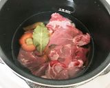 圧力鍋で時短！牛スネ肉のトマト煮作り方2写真