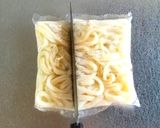トマト・キムチのうどんドリア作り方7写真