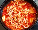 トマト・キムチのうどんドリア作り方8写真