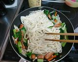 冷蔵庫にあるもので、簡単に焼きうどん☆作り方3写真