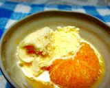 【ホットみかんにバニラアイス添え】作り方3写真