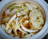 残ったカレーを♪土鍋でカレーうどん作り方2写真