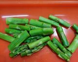 アスパラのガチロースハム巻き作り方1写真