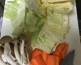焼き鮭リメイク!ちゃんちゃん焼き風作り方1写真