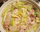 白菜と豚バラ肉のミルフィーユ鍋作り方2写真