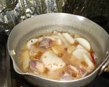 大根と豚肉のオイスターソース煮作り方4写真