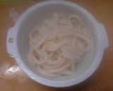 1人分　白菜たっぷりの焼きうどん作り方1写真