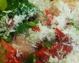 【菜園のレシピ】彩りピーマン鶏ハンバーグ作り方2写真