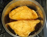 三角油揚げの巾着煮作り方7写真