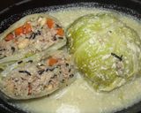 ロール白菜(^0^)ホワイトソース作りも作り方18写真