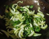 チンゲン菜のいりたまご作り方4写真