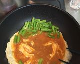 ご飯が進む!いんげんの中華風卵とじ!作り方3写真