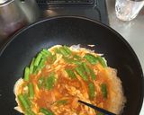 ご飯が進む!いんげんの中華風卵とじ!作り方4写真