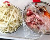 大根の皮のきんぴら作り方1写真
