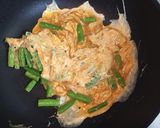 ご飯が進む!いんげんの中華風卵とじ!作り方5写真