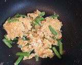 ご飯が進む！いんげんの中華風卵とじ！作り方6写真